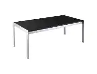 LivingStyles Barcelo Glass Top Coffee Table, 120cm offer