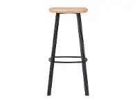 LivingStyles Farnell Commercial Grade Timber & Steel Bar Stool offer