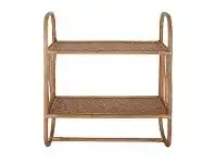 LivingStyles Oliana Rattan Wall Shelf offer