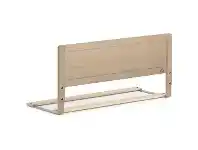 Boori Universal European Beech Bed Guard Panel, Truffle