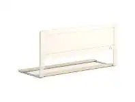 LivingStyles Boori Universal European Beech Bed Guard Panel, Cream offer
