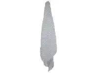 LivingStyles Corine Knitted Wool Blend Throw, 125x150cm, Grey offer