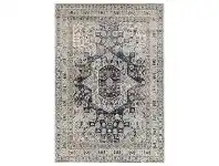 LivingStyles Esquire Central Oriental Rug, 240x330cm, Blue offer