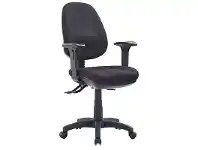 LivingStyles P350 Fabric Task Office Chair with Arm, High Back offer