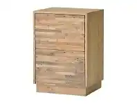 LivingStyles Tuscanspring Reclaimed Timber 2 Drawer Filing Cabinet offer