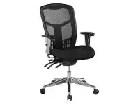 LivingStyles Oyster Fabric Multi Shift Office Chair, Mid Back offer
