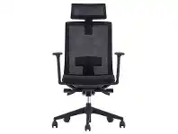 LivingStyles Kube Fabric Executive Office Chair with Headrest offer