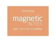 Officeworks Tesla Amazing Magnetic Notes 70 x 50mm Peachy offer