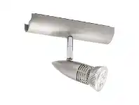LivingStyles Proton Metal Spotlight, 1 Light, 240V, Satin Chrome offer