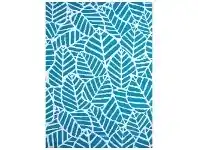 LivingStyles Chatai Aztec No.006 Reversible Outdoor Rug, 270x180cm, Aqua/White offer