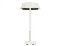 LivingStyles Allure Metal LED Table Touch Lamp, White offer