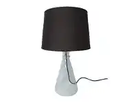 LivingStyles Adavale Glass Base Table Lamp offer