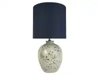LivingStyles Emika Hand Painted Ceramic Base Table Lamp offer