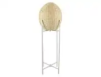 LivingStyles Haven Ratta Floor Lamp on Metal Stand offer