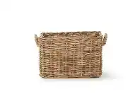 LivingStyles Hampton Cane Storage Basket, Large offer