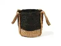 LivingStyles Vintage Design Homeware Tava Jute Basket, Small offer