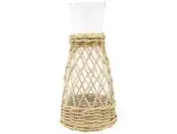 LivingStyles Bayu II Glass & Rattan Pitcher offer