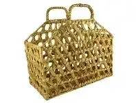 LivingStyles Zina Water Hyacinth Magazine Holder offer