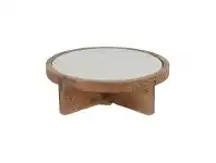 LivingStyles Mira Marble & Mango Wood Footed Serving Board offer