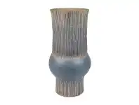 LivingStyles Storm Terracotta Footed Vase offer