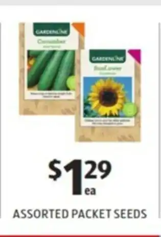 ALDI Assorted Packet Seed offer