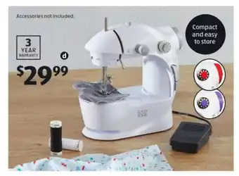 ALDI Mini Sewing Machine - 808026 offer