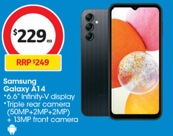 Coles Samsung Galaxy A14 offer