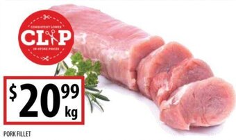 Supabarn PORK FILLET offer