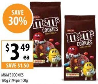 M&M'S COOKIES