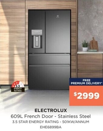 Bing Lee 609L French Door - Stainless Steel offer