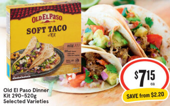 IGA Old El Paso Dinner Kit 290-520g offer