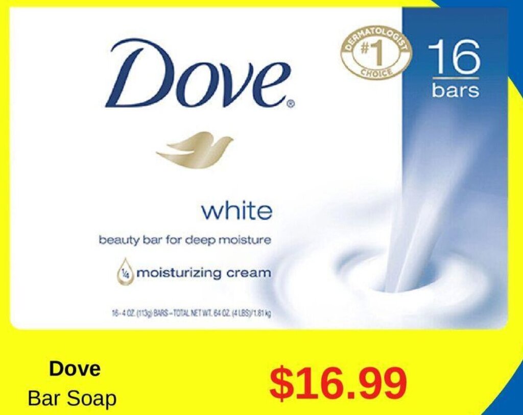 Dove Bar Soap offer at Costco
