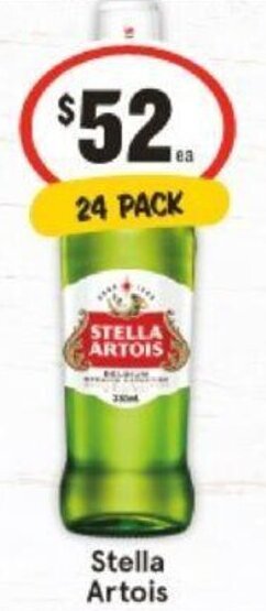 IGA STELLA ARTOIS offer