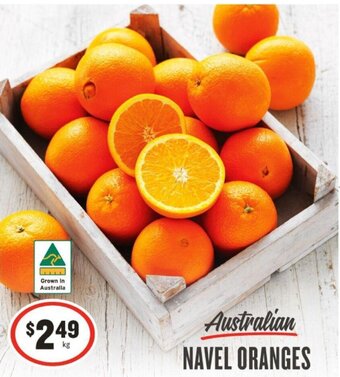 IGA Australian NAVEL ORANGES offer
