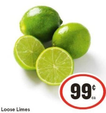 IGA Loose Limes offer