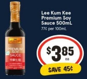 IGA Lee Kum Kee Premium Soy Sauce 500mL offer