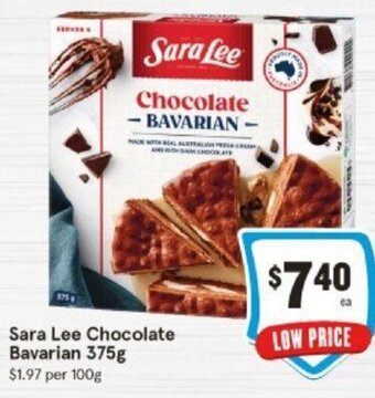 IGA Sara Lee Chocolate Bavarian 375g offer