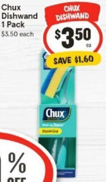 IGA Chux Dishwand 1 Pack offer