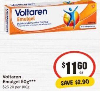 IGA Voltaren Emulgel 50g offer