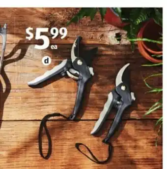 ALDI Garden Pruning Shears - 806999 offer