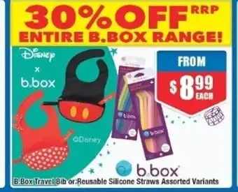 Chemist Warehouse B.Box Travel Beb or Reusable Silicone Assorted Variants offer