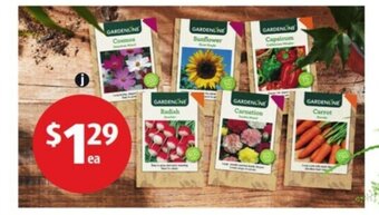 ALDI Assorted Packet Seeds offer