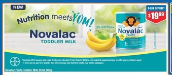 Novalac Fruits Toddler Milk Drink 800g