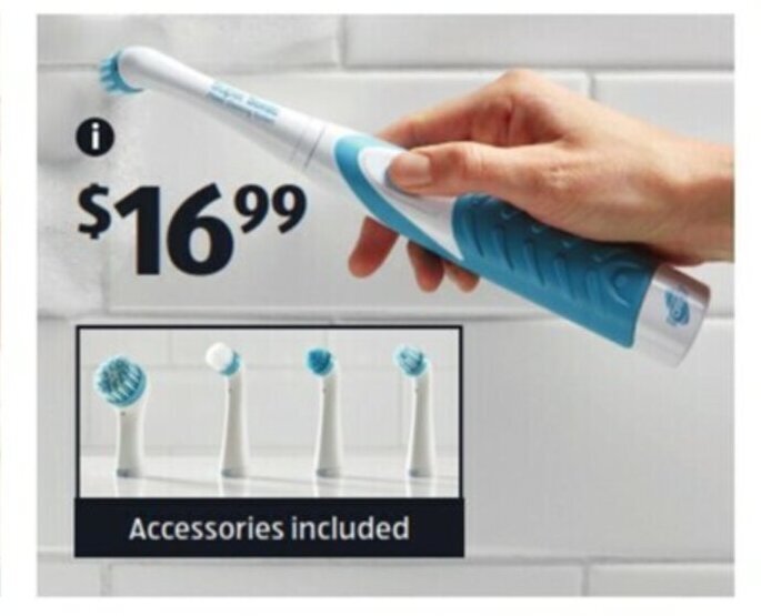 Super Sonic Brush offer at ALDI