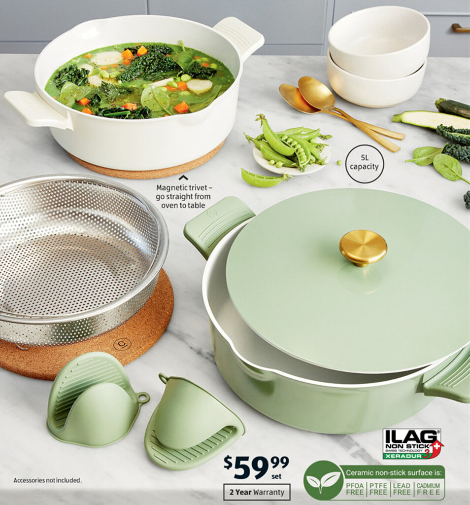 Multifunction Pan Set 5L offer at ALDI