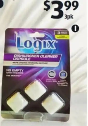 ALDI Dishwasher Cleaner Capsules 3pk offer