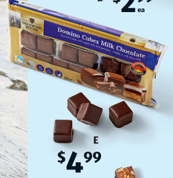 ALDI E Deutsche Kueche Assorted Domino Cubes 250g offer