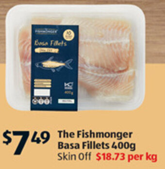 The Fishmonger Basa Fillets 400g