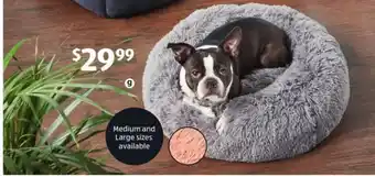 ALDI Soft And Cosy Pet Bed - Medium or Large offer