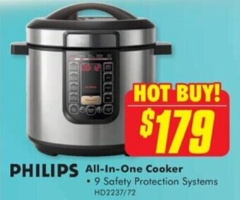 The Good Guys PHILIPS All-In-One Cooker offer